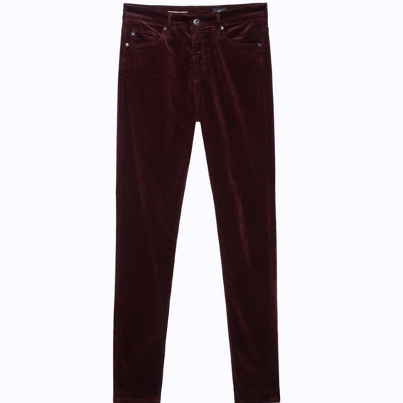 NWT AG The Farrah High Waist Velvet Jeans - Picture 6 of 7